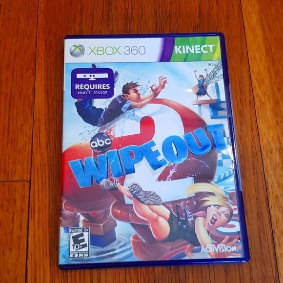 NEW XBOX 360 Kinect WIPEOUT Game - Picture 1 of 3